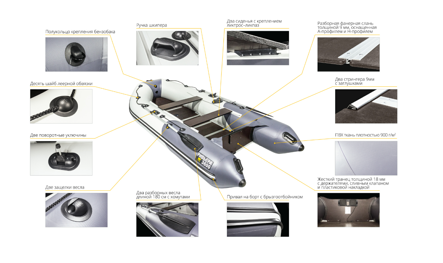 Лодка Ривьера Компакт 2900 СК в Йошкар-Оле