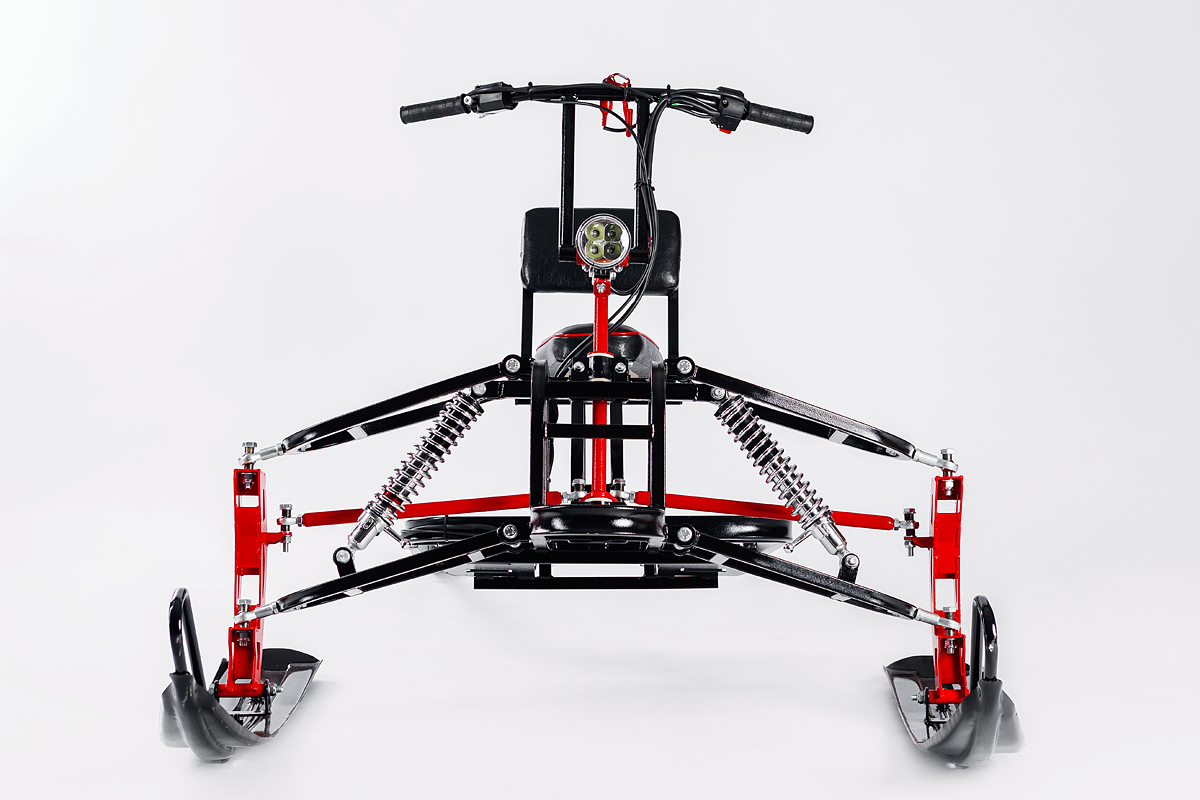 Лыжный модуль IKUDZO с подогревом ручек пластиковые лыжи в Йошкар-Оле