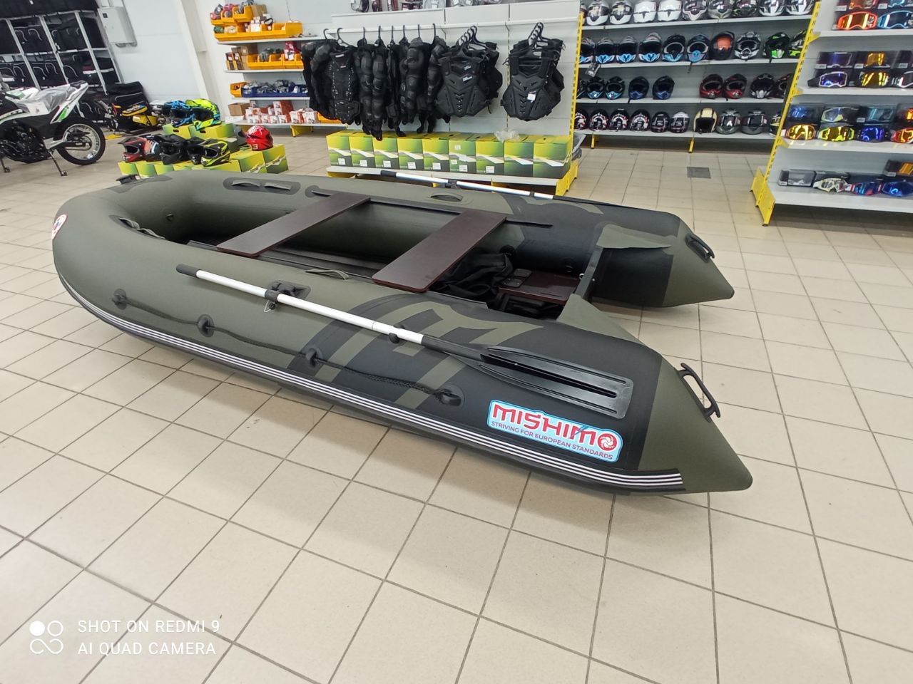 Лодка MISHIMO RIVER JET 410 под водомет в Йошкар-Оле