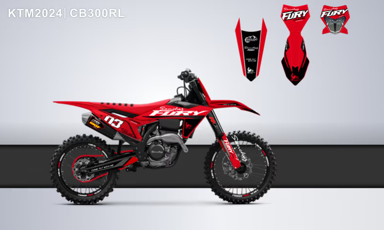 Кроссовый мотоцикл Sanchez Fury CB300RL в Йошкар-Оле