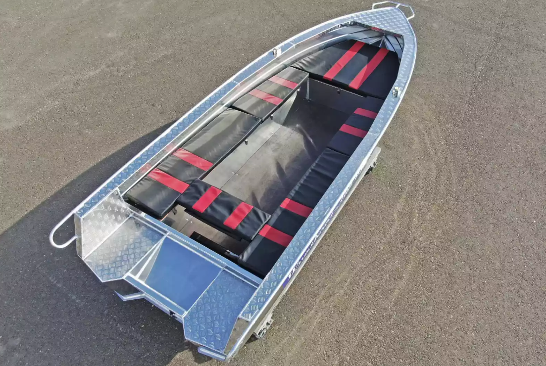 Алюминиевая лодка Wyatboat-390РМ увеличенный борт в Йошкар-Оле
