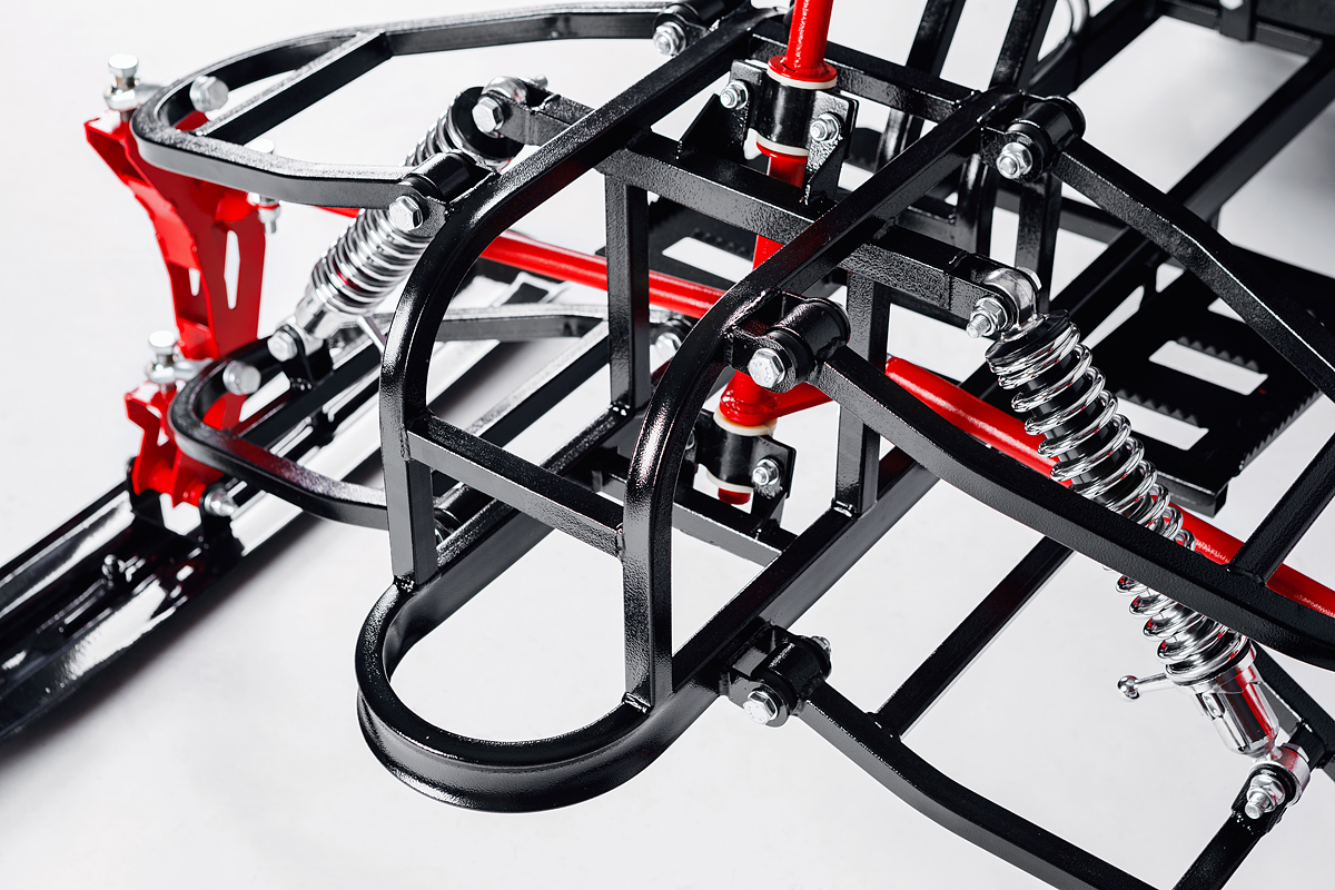 Лыжный модуль IKUDZO с подогревом ручек пластиковые лыжи в Йошкар-Оле