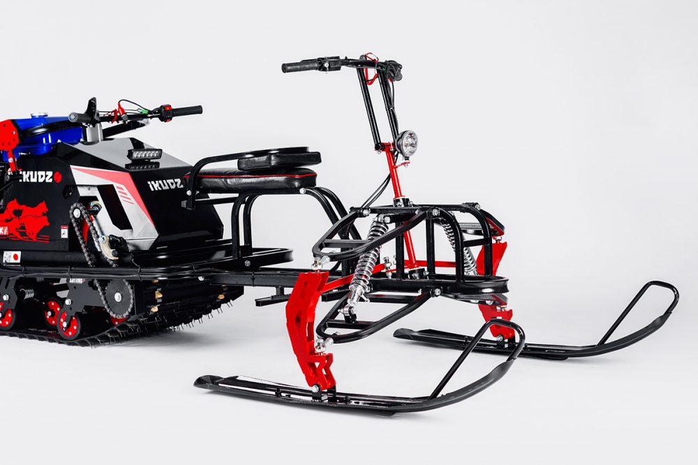 Лыжный модуль IKUDZO TERRAIN с подогревом ручек пластиковые лыжи в Йошкар-Оле