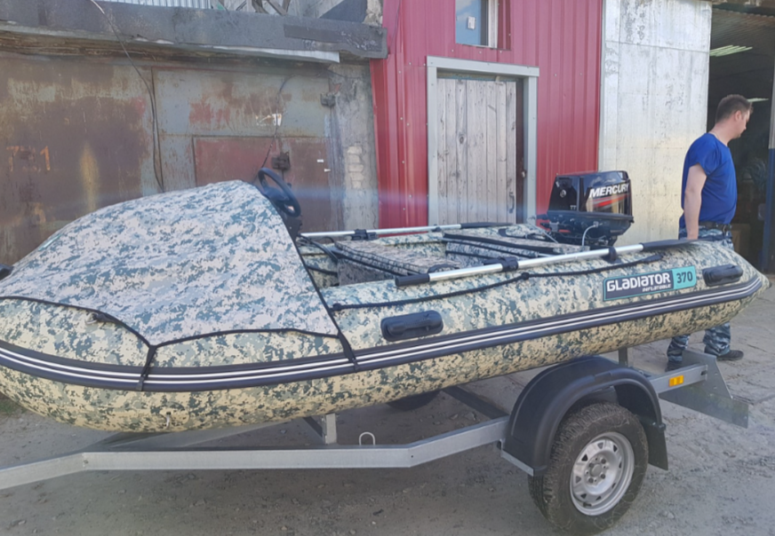 НАДУВНАЯ ЛОДКА GLADIATOR C370AL в Йошкар-Оле