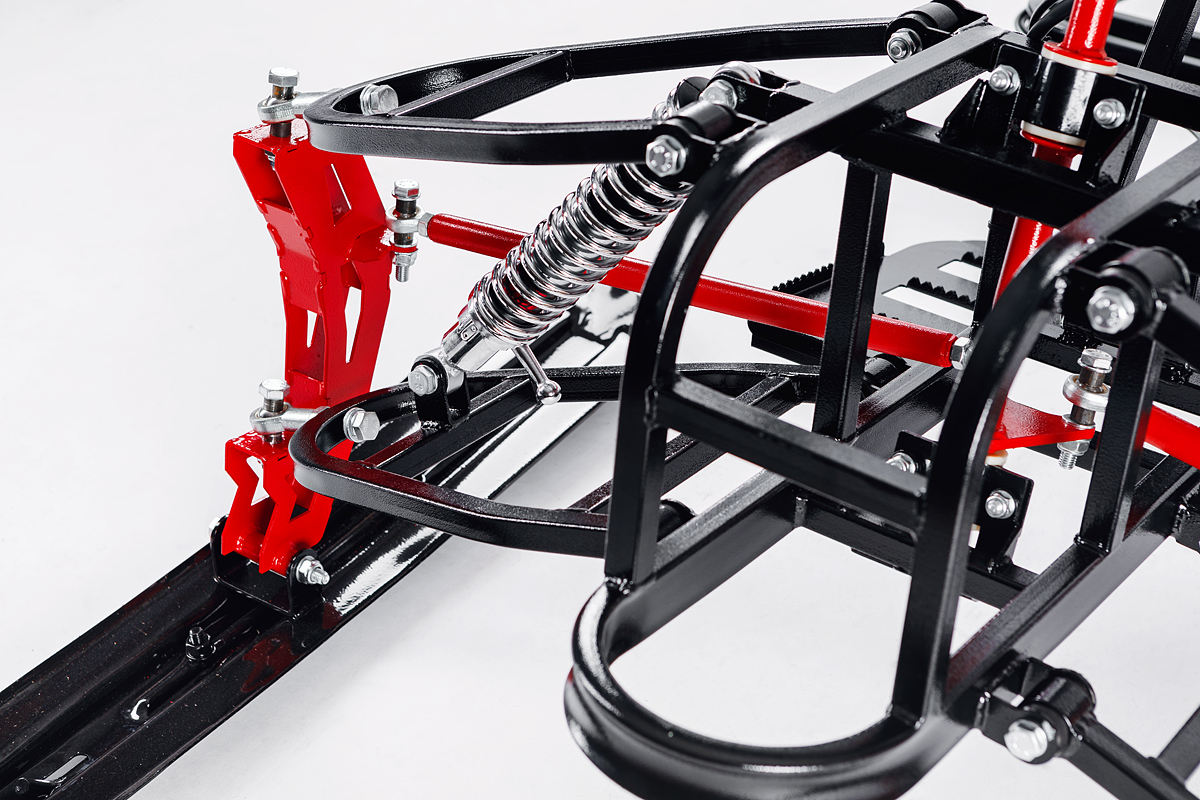 Лыжный модуль IKUDZO с подогревом ручек пластиковые лыжи в Йошкар-Оле