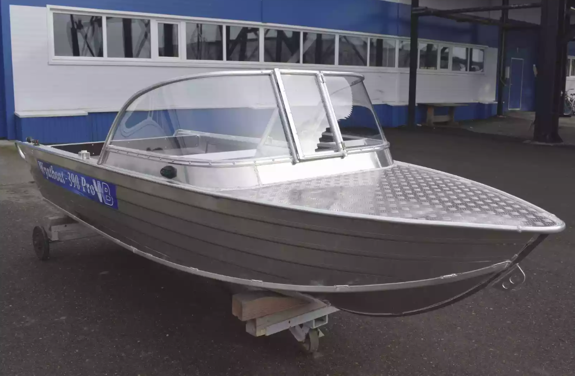 Алюминиевая лодка Wyatboat-390 Pro в Йошкар-Оле
