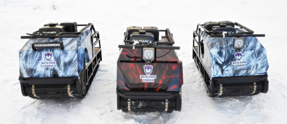 Мотобуксировщик Irondog (Железная собака) M600 20  Камуфляж Охотник в Йошкар-Оле