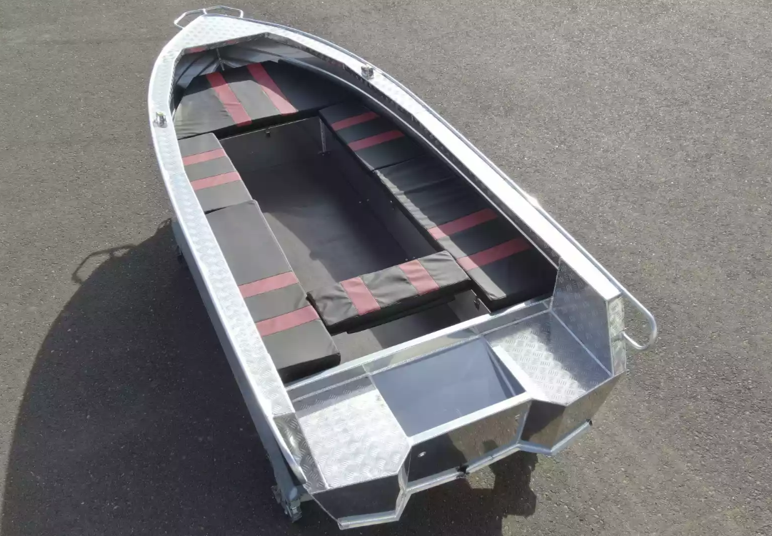 Алюминиевая лодка Wyatboat-390РМ увеличенный борт в Йошкар-Оле