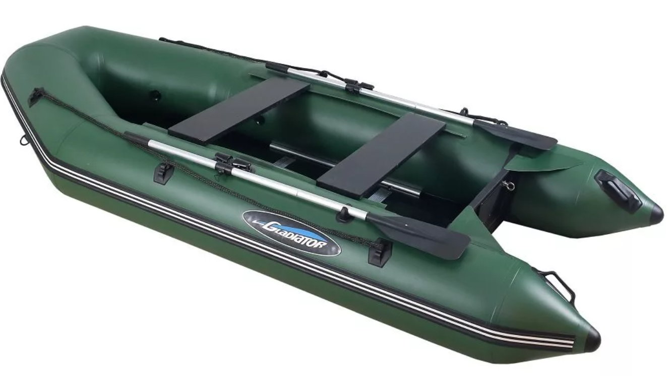 МОТОРНО-ГРЕБНАЯ ЛОДКА ПВХ GLADIATOR A 320 ТК С ФАНЕРНЫМ ПОЛОМ в Йошкар-Оле