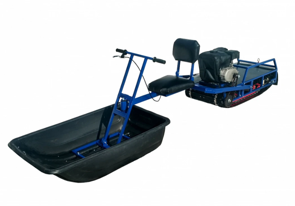 Мотобуксировщик толкач Альбатрос-XL8 с модулем. С фарой, склизы в Йошкар-Оле