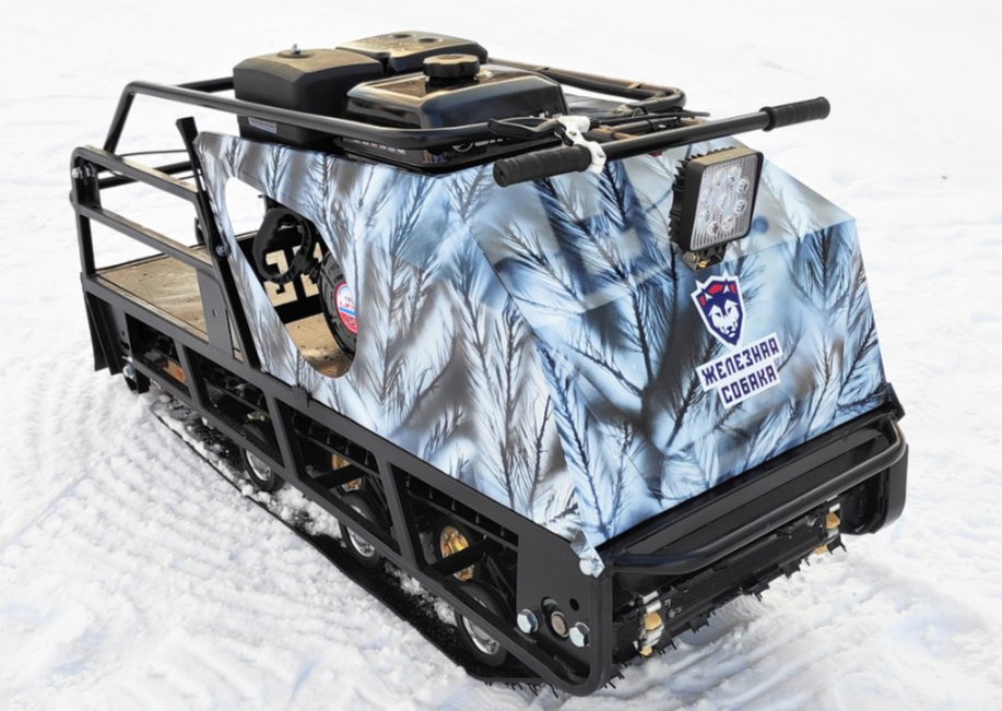 Мотобуксировщик Irondog (Железная собака) M600 20  Камуфляж Охотник в Йошкар-Оле