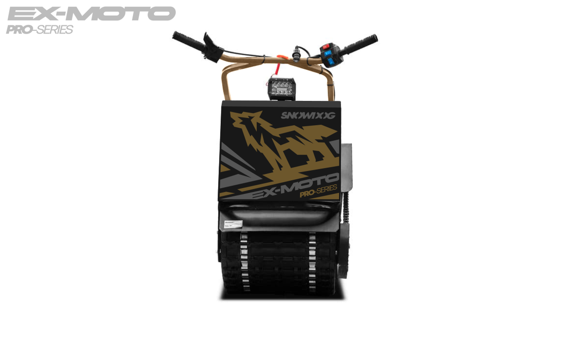 Мотобуксировщик EX-MOTO SNOWDOG S380 8л.с. в Йошкар-Оле