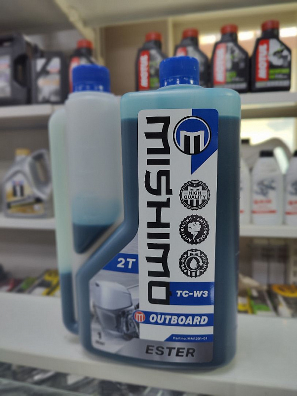 Масло MISHIMO 2T OUTBOARD (ESTER) полусинтетика 1 л в Йошкар-Оле