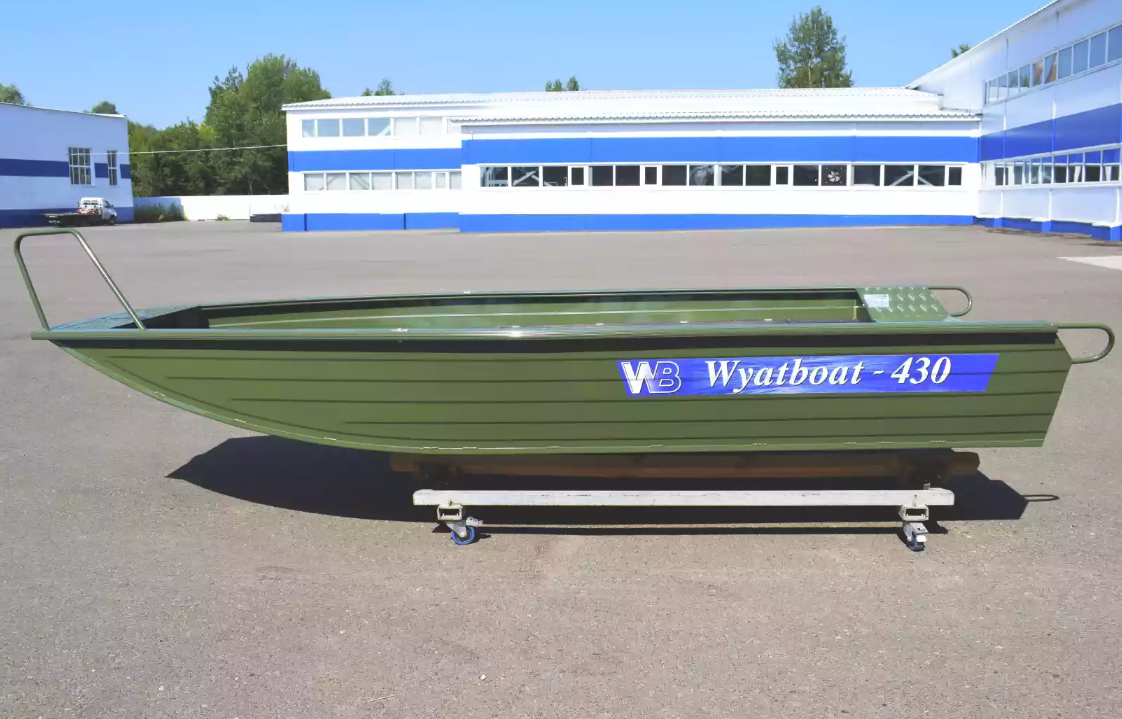 Алюминиевая лодка  Wyatboat-430 Master Fish в Йошкар-Оле
