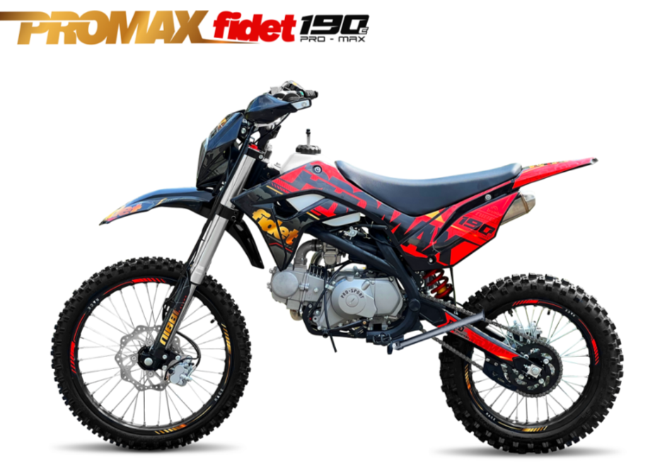 Мотоцикл (питбайк) PROMAX FIDET (ФАЙДЕТ) 190E MAX PRO LUX 19/16 в Йошкар-Оле