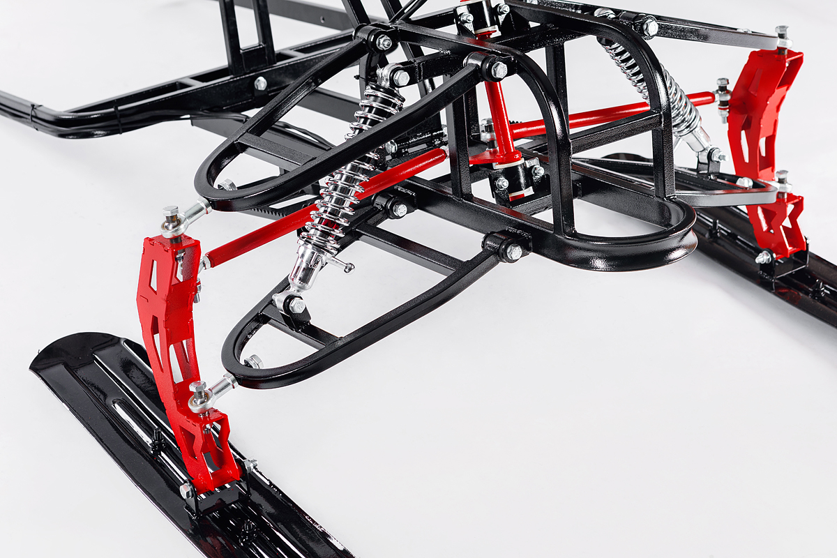 Лыжный модуль IKUDZO с подогревом ручек пластиковые лыжи в Йошкар-Оле