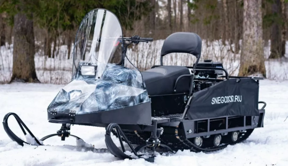 Миниснегоход Егерь Экспедитор 20 л.с. , реверс, тормоз, капот белый в Йошкар-Оле