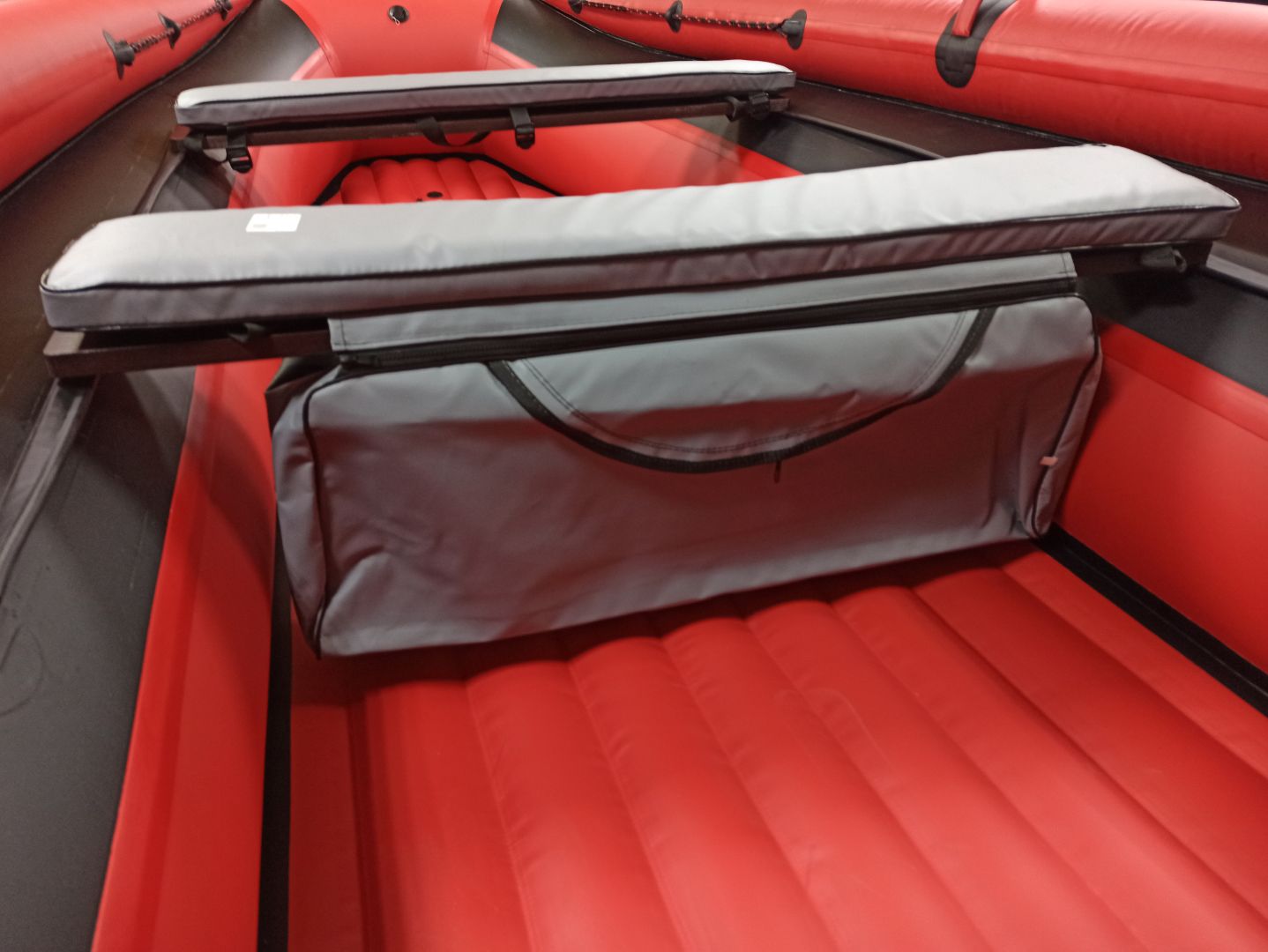 КОМПЛЕКТ МЯГКИХ НАКЛАДОК С СУМКОЙ ДЛЯ ЛОДОК 110Х20 СЕРЫЙ в Йошкар-Оле