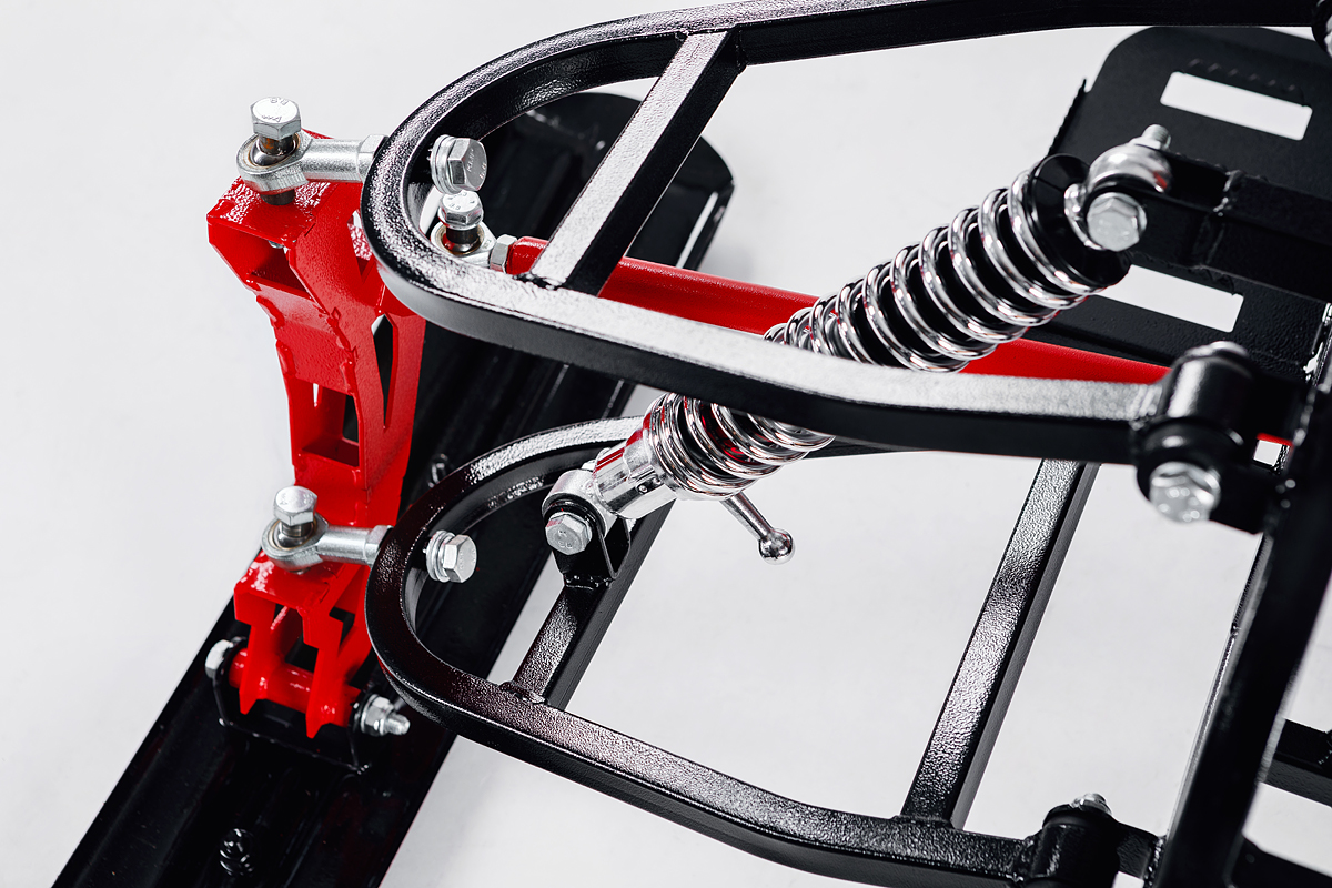 Лыжный модуль IKUDZO с подогревом ручек пластиковые лыжи в Йошкар-Оле