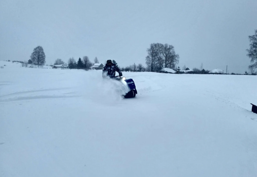 Мотобуксировщик Альбатрос-XLV 15 тележки, 1450 мм в Йошкар-Оле