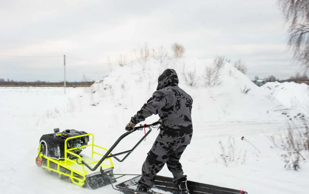 Мотобуксировщик Бурлак ХОЗЯИН-1 (капот металл) в Йошкар-Оле