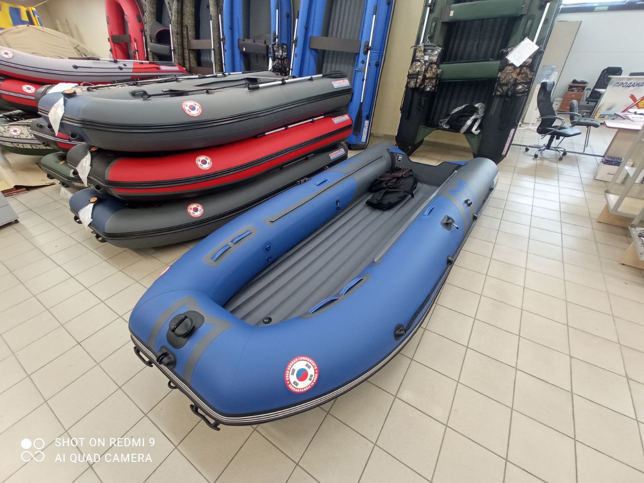 Лодка MISHIMO RIVER JET 410 под водомет в Йошкар-Оле