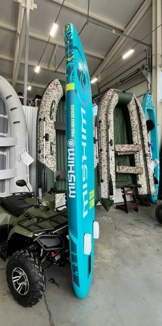 SUP (САП) Доска MISHIMO PRO-MAX Light Teal 12,6’ (385см) в Йошкар-Оле