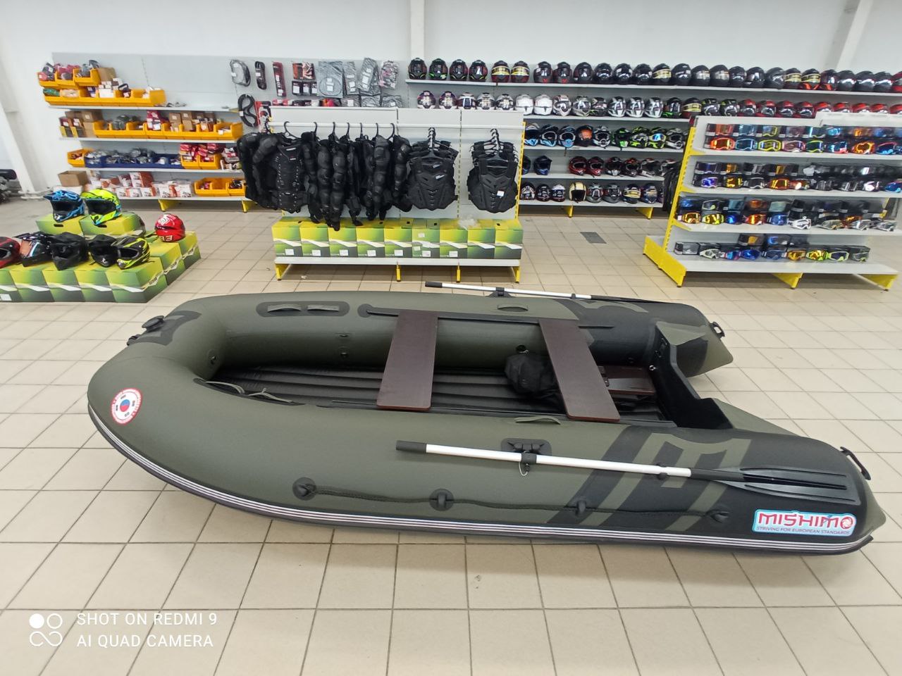 Лодка MISHIMO RIVER JET 410 под водомет в Йошкар-Оле