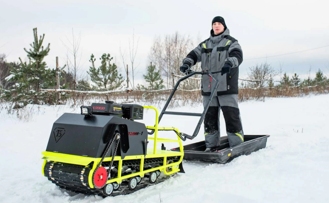 Мотобуксировщик Бурлак ХОЗЯИН-1 (капот металл) в Йошкар-Оле
