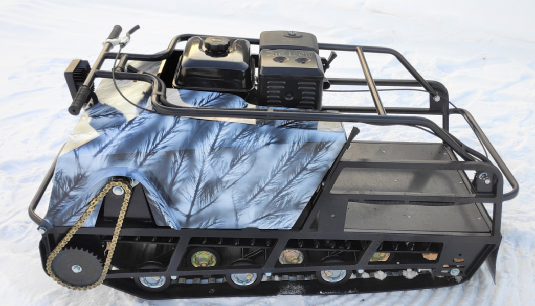 Мотобуксировщик Irondog (Железная собака) M600 20  Камуфляж Охотник в Йошкар-Оле