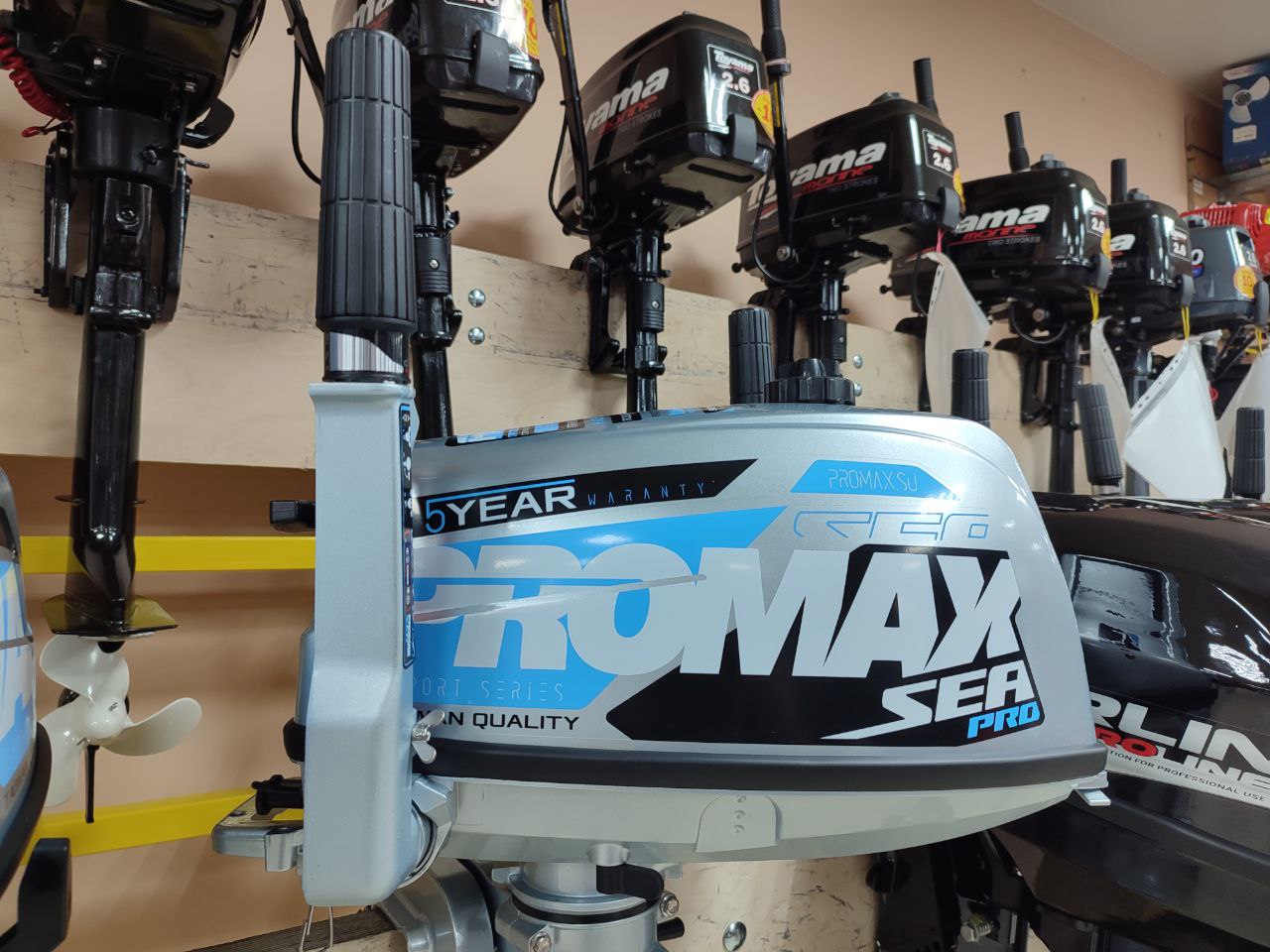 Лодочный мотор PROMAX SP5FHS (внешний бак 12 л) в Йошкар-Оле