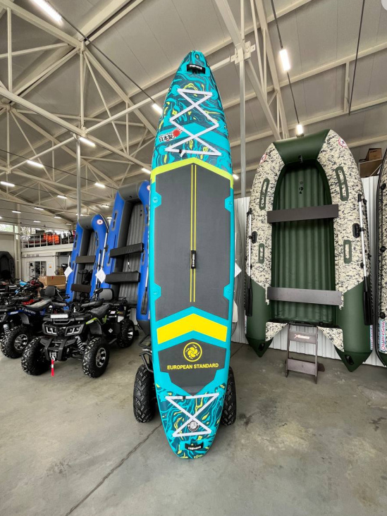 SUP (САП) Доска MISHIMO PRO-MAX Light Teal 12,6’ (385см) в Йошкар-Оле
