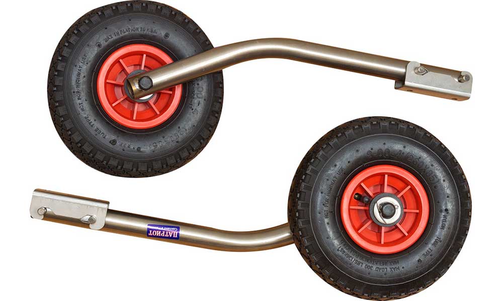 Транцевые колеса модульные удлиненные из нержавеющей стали в Йошкар-Оле