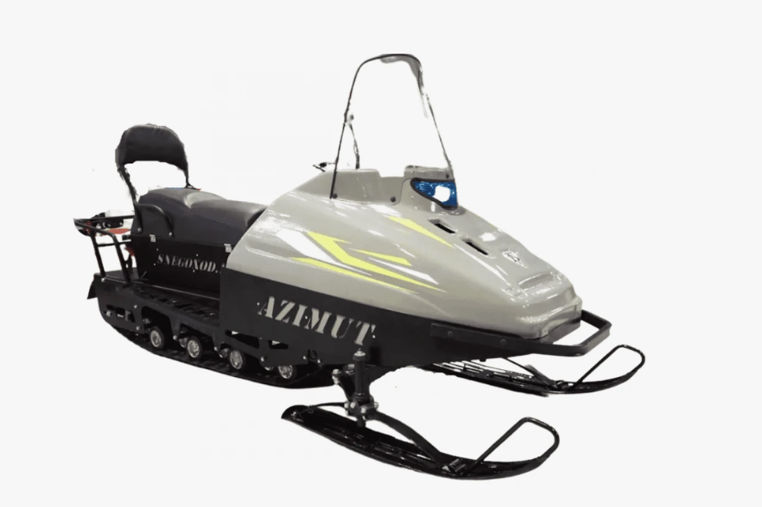 Миниснегоход Бурлак Азимут 24 л.с. , эл.запуск, реверс, тормоз гидравл, капот серый в Йошкар-Оле