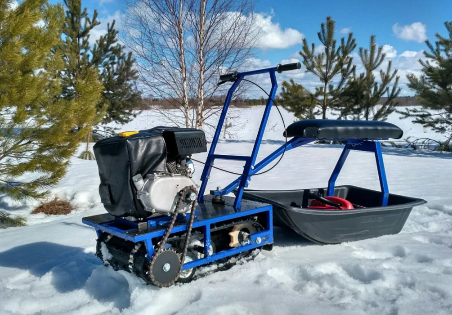 Мини-мотобуксировщик Альбатрос-М без фары в Йошкар-Оле