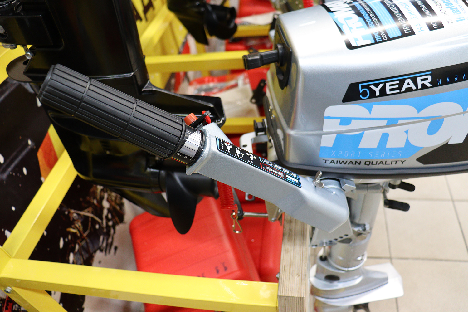 Лодочный мотор PROMAX SP5FHS (внешний бак 12 л) в Йошкар-Оле