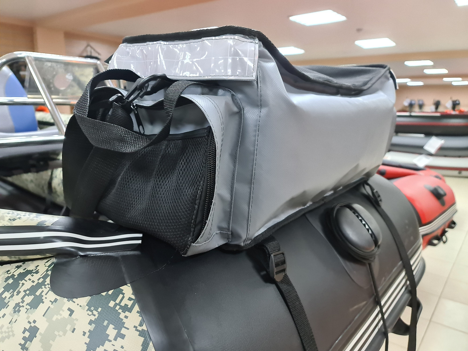 СУМКА ЛЮКС НА БАЛЛОН ДЛЯ ЛОДОК ПВХ 50Х25Х25 СМ в Йошкар-Оле