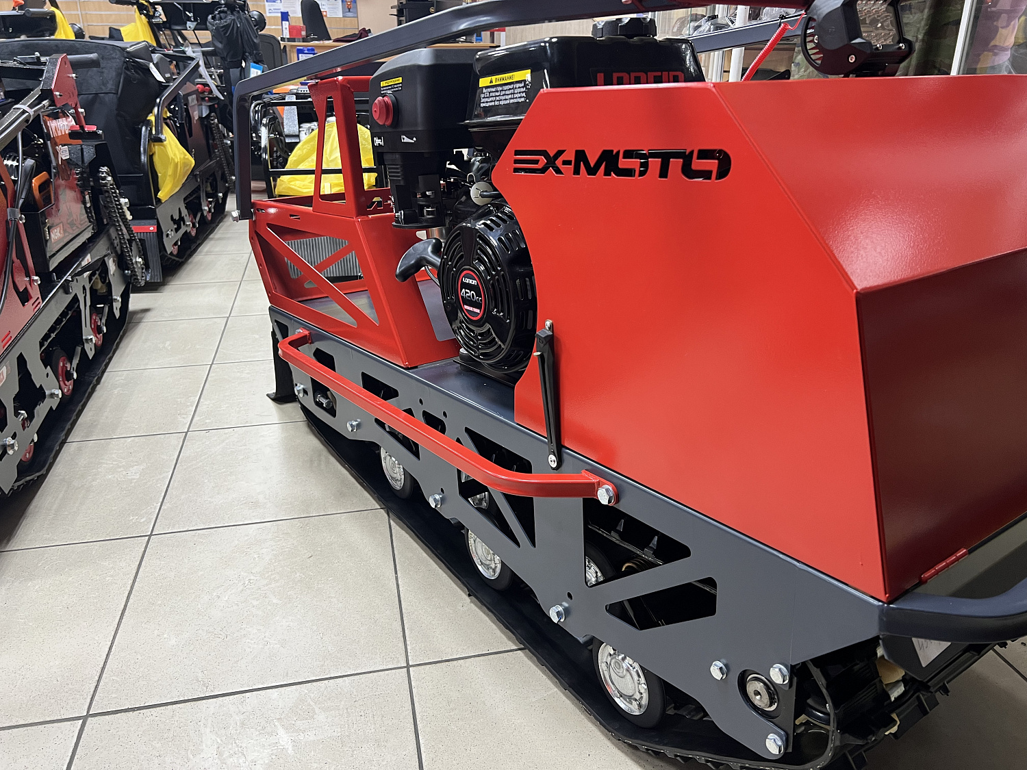 Мотобуксировщик EX-MOTO SNOWDOG S500 15л.с в Йошкар-Оле