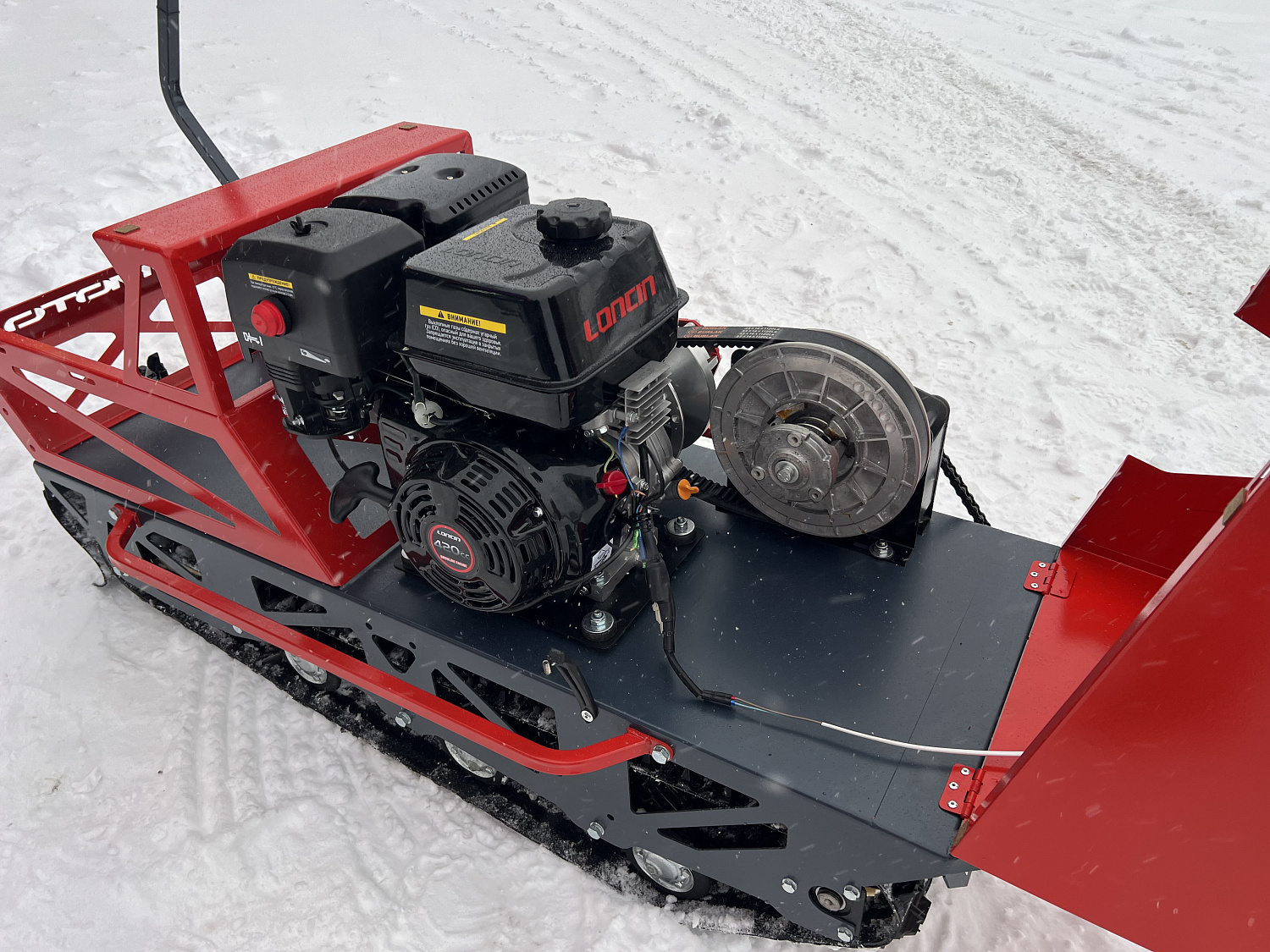 Мотобуксировщик EX-MOTO SNOWDOG S500 15л.с в Йошкар-Оле