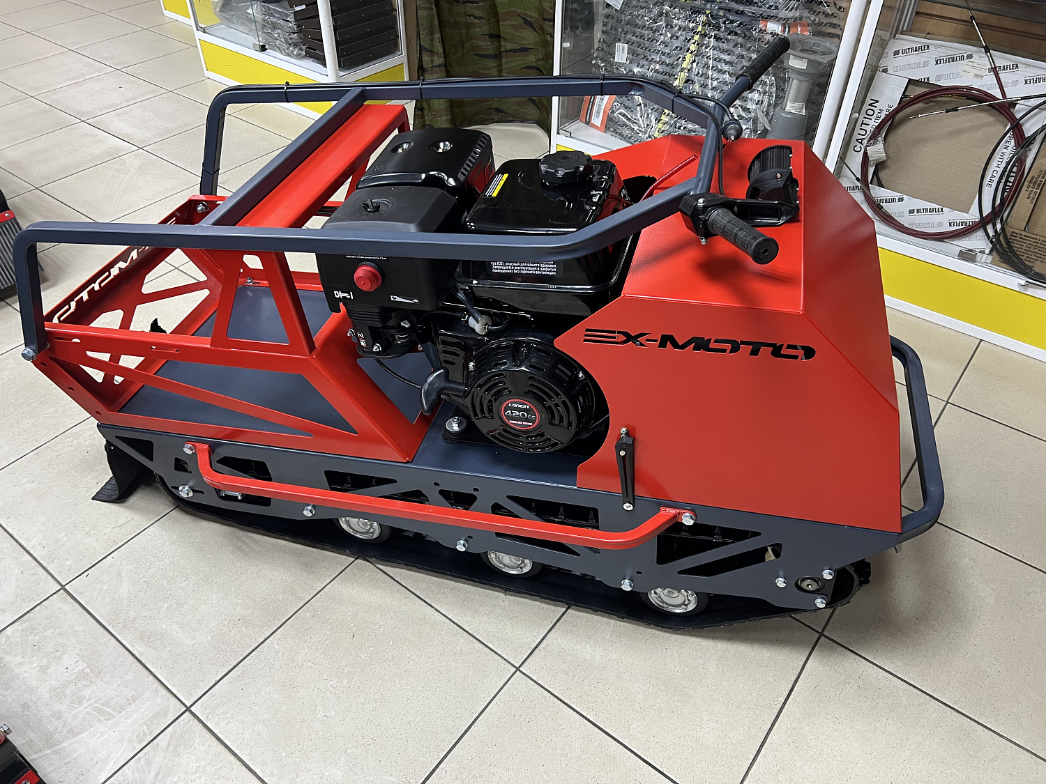 Мотобуксировщик EX-MOTO SNOWDOG S500 15л.с в Йошкар-Оле