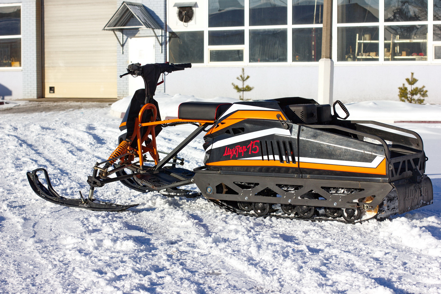 Мотобуксировщик IRBIS Мухтар 15 с лыжным модулем в комплекте в Йошкар-Оле