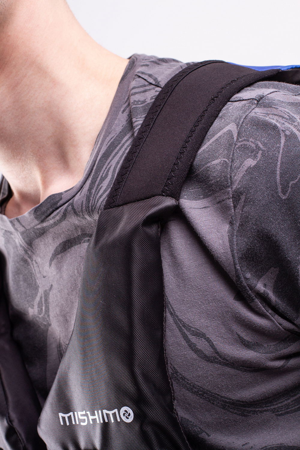 Жилет спасательный MISHIMO PRO Премиум качества Черно-синий в Йошкар-Оле