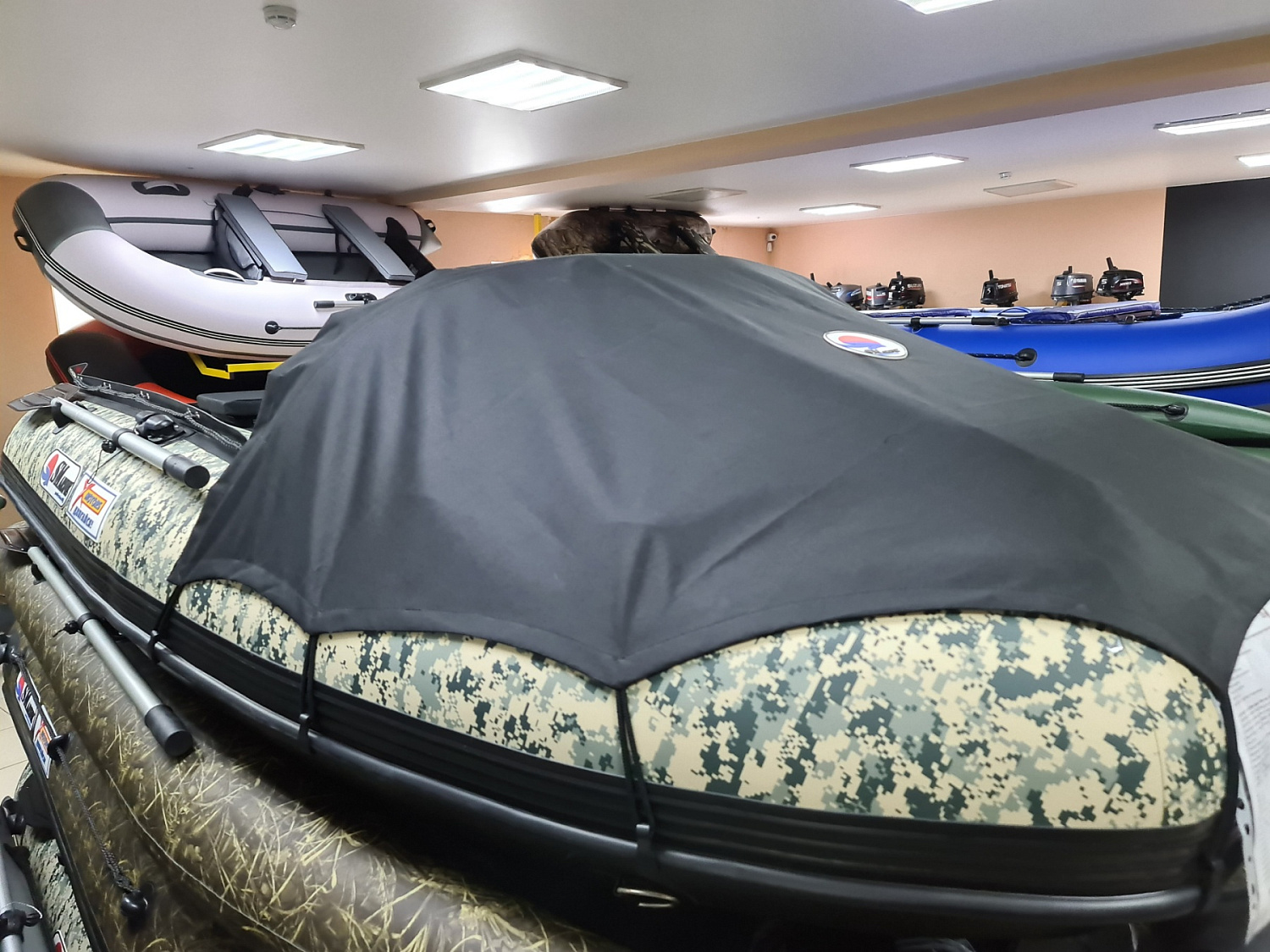 КОМПЛЕКТ НОСОВОГО ТЕНТА К ЛОДКЕ SMARINE SDP MAX 360 ЧЕРНЫЙ в Йошкар-Оле