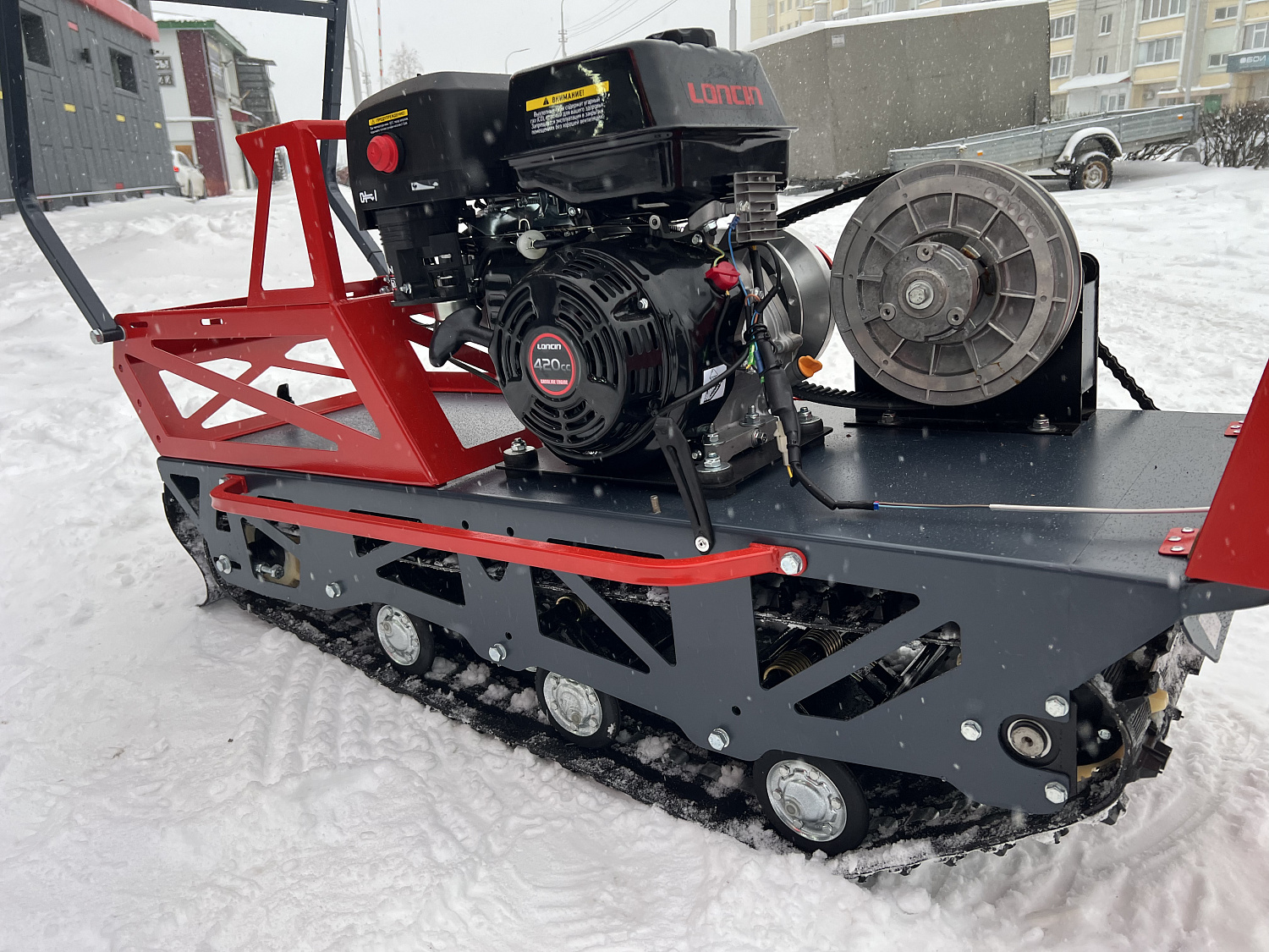 Мотобуксировщик EX-MOTO SNOWDOG S500 15л.с в Йошкар-Оле