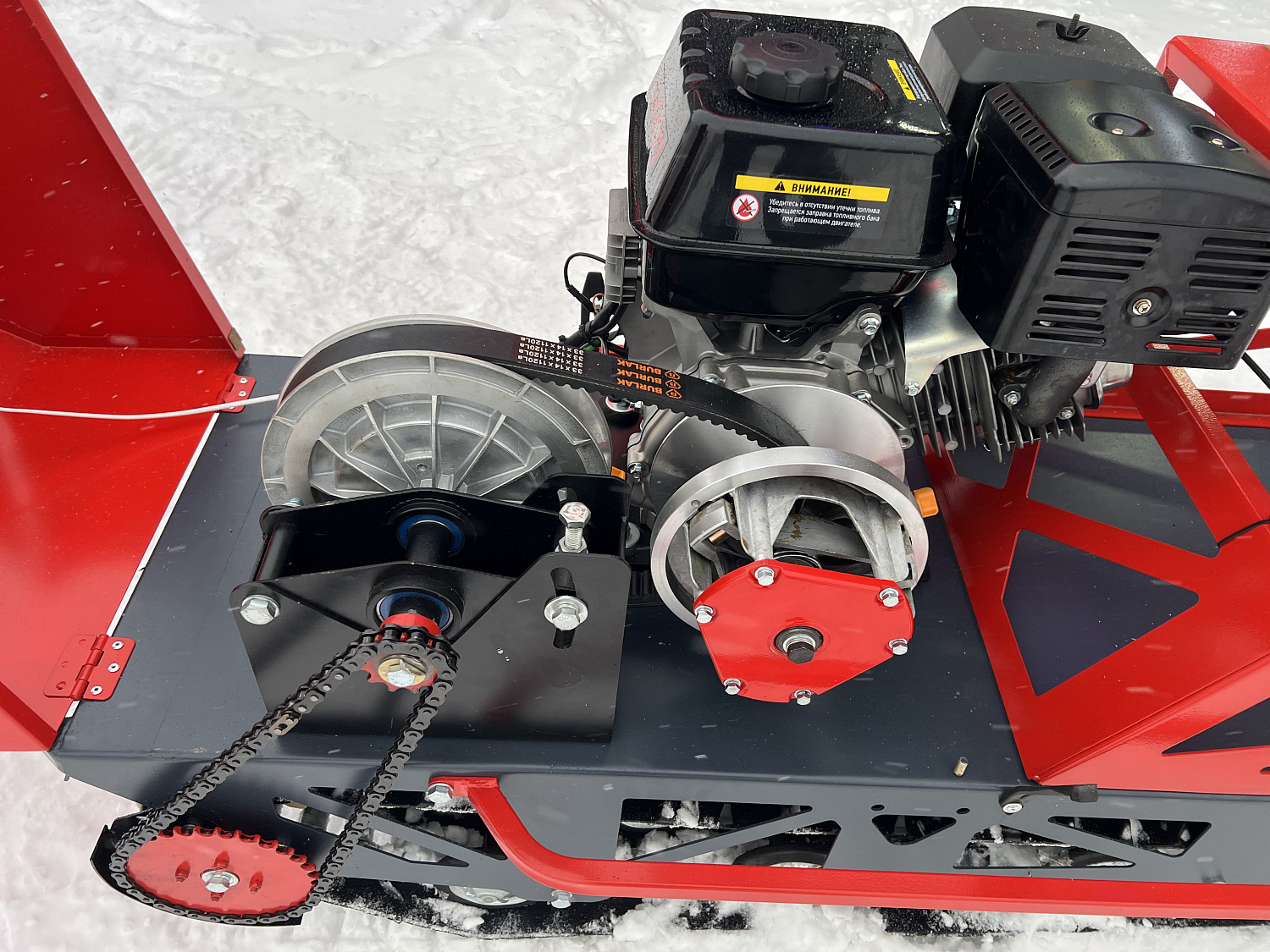 Мотобуксировщик EX-MOTO SNOWDOG S500 15л.с в Йошкар-Оле