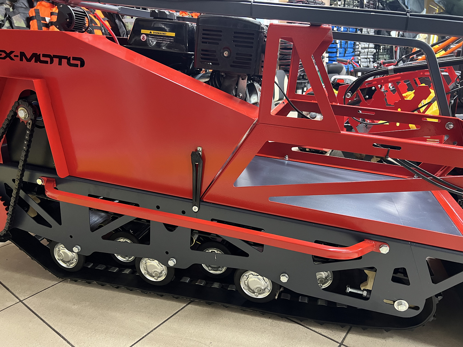 Мотобуксировщик EX-MOTO SNOWDOG S500 15л.с в Йошкар-Оле