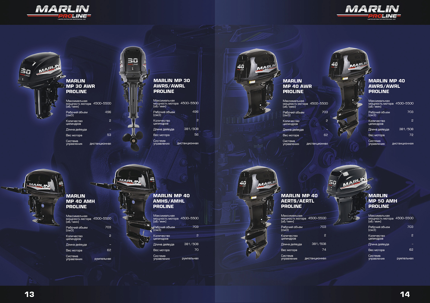 Лодочный мотор MARLIN PROLINE MP 40 AWRL в Йошкар-Оле