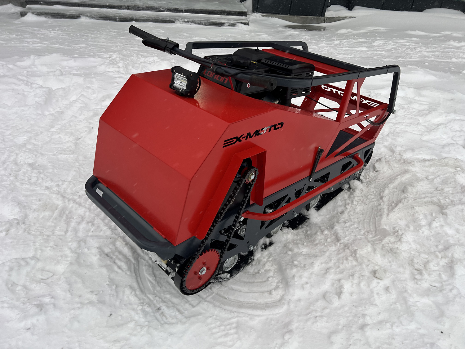 Мотобуксировщик EX-MOTO SNOWDOG S500 15л.с в Йошкар-Оле