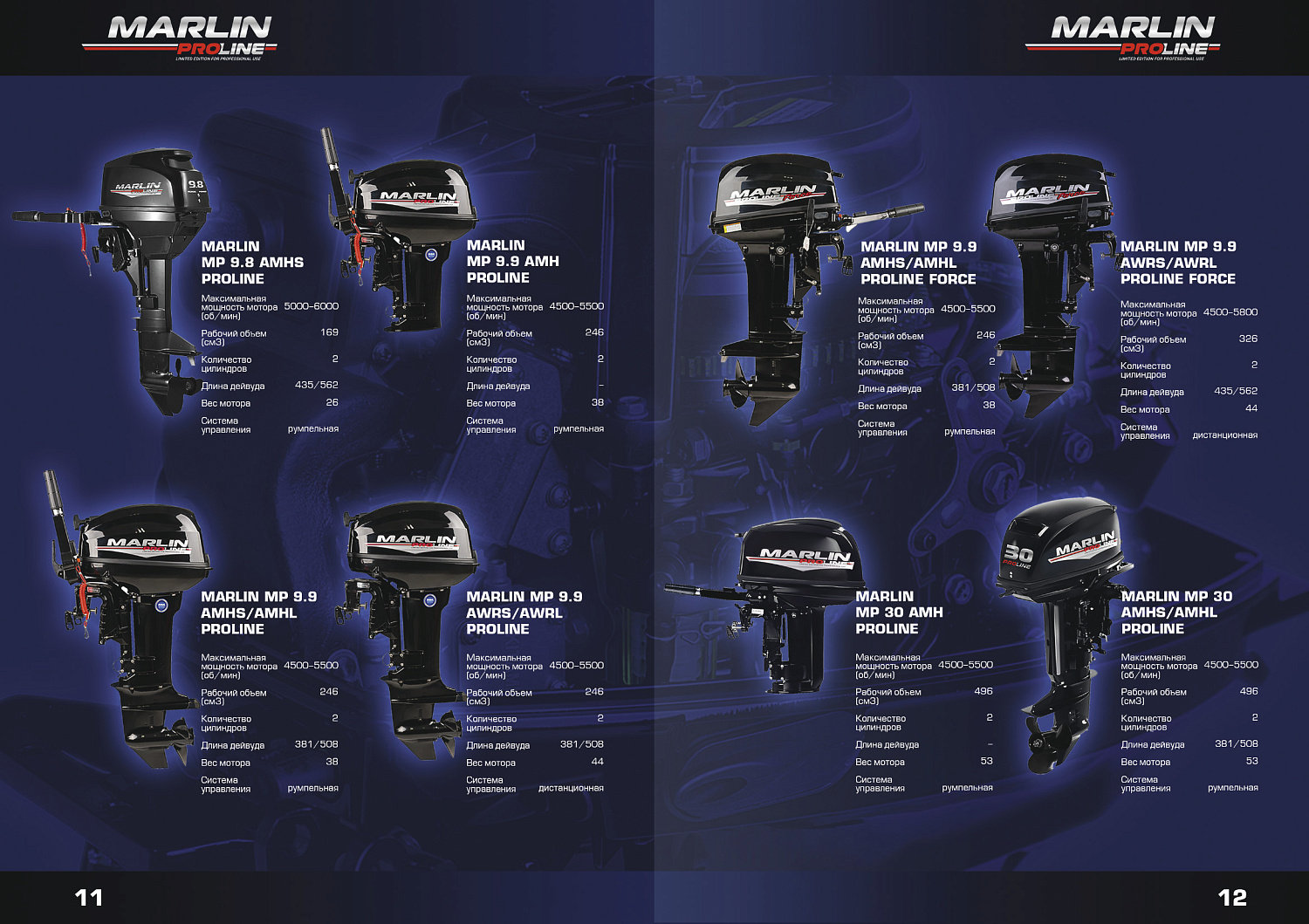 Лодочный мотор MARLIN PROLINE MP 40 AWRL в Йошкар-Оле